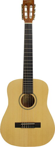 JAN 4534853043519 SYAIRI Compact Acoustic Series ミニクラシックギター YCM-02/NTL ナチュラル ソフトケース付属 株式会社キョーリツコーポレーション 楽器・音響機器 画像