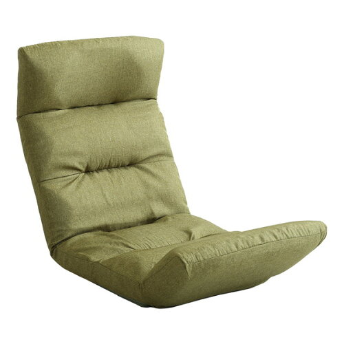 JAN 4535306170073 ホームテイスト リクライニング座椅子14段階調節ギア 転倒防止機能付き Moln-モルン- Up type グリーン SH-07-MOL-U-GE-LF2 株式会社ホームテイスト インテリア・寝具・収納 画像