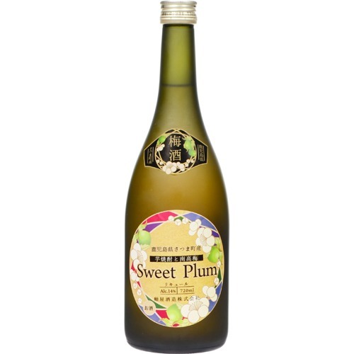 JAN 4536277001328 Sweet Plum 乙類14° 芋 720ml 軸屋酒造株式会社 日本酒・焼酎 画像