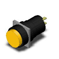 JAN 4536853682330 オムロン OMRON M16-TY-24D 表示灯 Φ16 丸形 はんだ付け端子 M16 オムロン株式会社 家電 画像