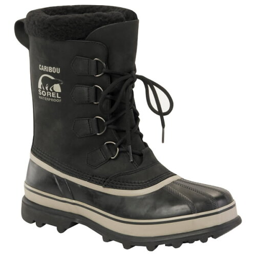 JAN 4536974712008 SOREL ソレル Caribou カリブー WP Men's 8/26.0cm 014 Black×Tusk NM1000 株式会社コロンビアスポーツウェアジャパン 靴 画像