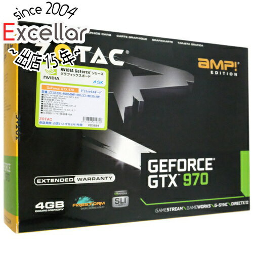 JAN 4537694224796 zotac zotac geforce gtx 970 amp pci-express  ・ b ztgtx97- d5amp-b01/zt-90110-10p 株式会社アスク パソコン・周辺機器 画像