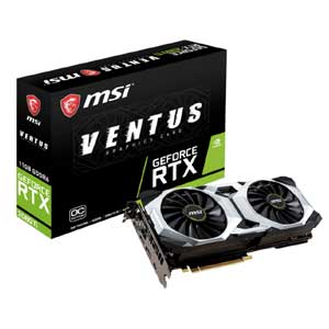 JAN 4537694268462 MSI グラフィックボード GEFORCE RTX 2080 TI VENTUS 11G 株式会社アスク パソコン・周辺機器 画像