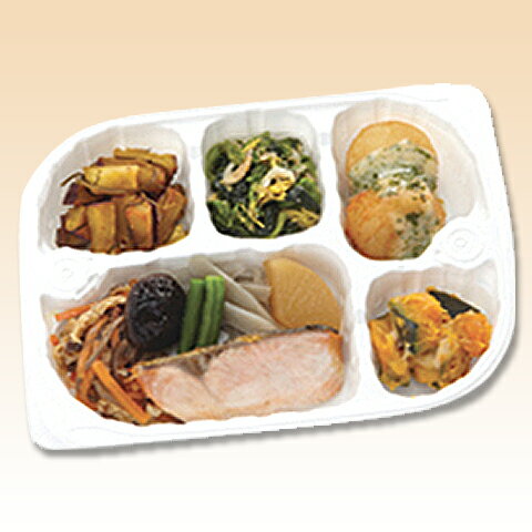 JAN 4538825280230 冷凍 いきいき御膳 焼き鮭と根菜の煮物   ヘルシーフード株式会社 ダイエット・健康 画像