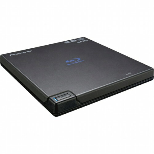JAN 4539002101607 Pioneer USB2.0外付ポータブルBD/DVD/CDライター ブラック BDR-XD04BK 株式会社エスティトレード パソコン・周辺機器 画像