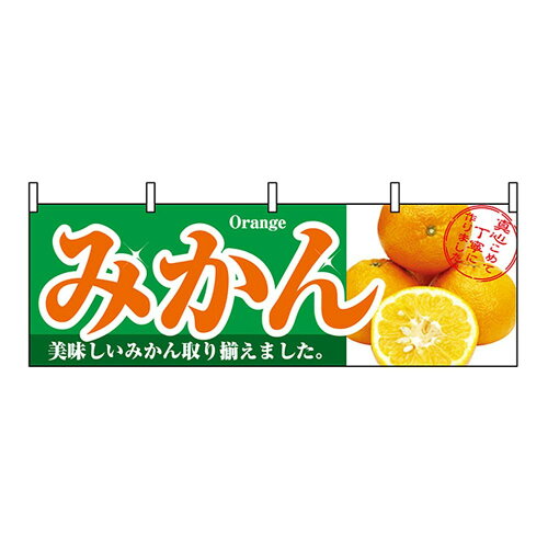 JAN 4539681013864 NOBORIYA/のぼり屋工房 横幕 みかん 1386 P・O・Pプロダクツ株式会社 ホビー 画像