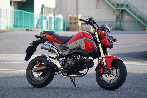 JAN 4539770119934 OVER オーヴァー GP-Performance RS TWIN UP Racing フルエキゾーストマフラー GROM 株式会社オーヴァーレーシングプロジェクツ 車用品・バイク用品 画像