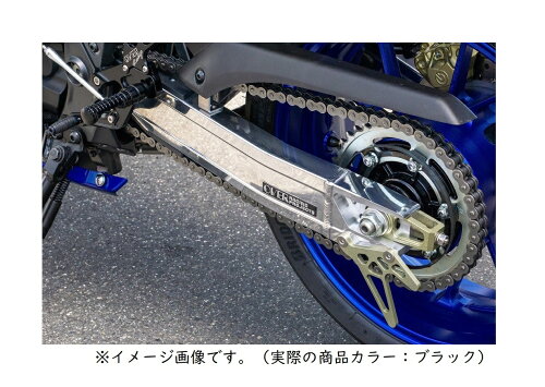 JAN 4539770122903 OVER オーヴァー スイングアーム Type9 タイプ：ブラックガンコート塗装仕上げ YZF-R7 株式会社オーヴァーレーシングプロジェクツ 車用品・バイク用品 画像