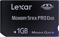 JAN 4540395000460 Lexar メモリースティック Pro Duo 1GB MSDP1GB-800 マイクロンジャパン株式会社 テレビゲーム 画像