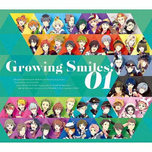 JAN 4540774345700 THE IDOLM＠STER SideM GROWING SIGN＠L 01 Growing Smiles！【初回生産限定Lジャケ仕様】/CDシングル（12cm）/LACM-34570 株式会社バンダイナムコミュージックライブ CD・DVD 画像