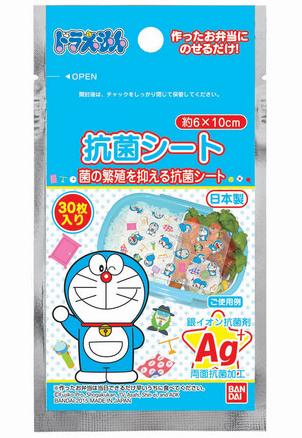 JAN 4543112903518 ドラえもん 抗菌シート(30枚入) 株式会社バンダイ キッチン用品・食器・調理器具 画像