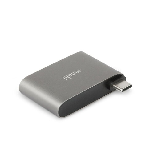 JAN 4543120344426 moshi USB-C to Dual USB-A Adapter Titanium Gray # mo-uscus2-gy 株式会社MJSOFT パソコン・周辺機器 画像