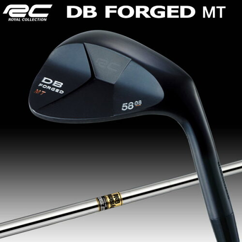 JAN 4543459141581 ROYAL COLLECTION (ロイヤルコレクション) DB FORGED MT Wedge ウェッジ  黒染め仕上げ Dynam1c Gold S200 スチールシャフト 株式会社アドラージャパン スポーツ・アウトドア 画像