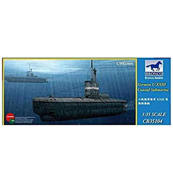 JAN 4544032692292 ブロンコモデル プラモデル 1/35 独UボートXXIII型 TYPE23 沿岸用潜水艦 バウマン 有限会社バウマン ホビー 画像