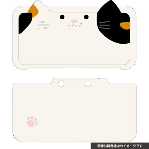 JAN 4544859027574 サイバーガジェット｜CYBER Gadget CYBER・本体保護カバー ねこにゃん New 2DS LL用 ミケ CY-N2LCPC-MK 株式会社サイバーガジェット テレビゲーム 画像