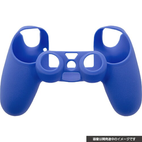 JAN 4544859027840 サイバーガジェット｜CYBER Gadget PS4用 コントローラーシリコンカバーHIGHGRIP2 ブルー CY-P4CSCHG2-BL 株式会社サイバーガジェット テレビゲーム 画像