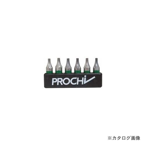 JAN 4545301067988 PROCHI PRC-BIT25-TX8ヘクスローブビットショート TX8 喜一工具株式会社 花・ガーデン・DIY 画像