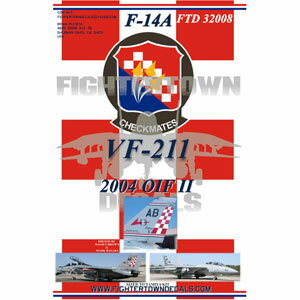 JAN 4545782011159 F-14A VF-211 チェックメイツ イラク戦争 (プラモデル) 有限会社プラッツ ホビー 画像