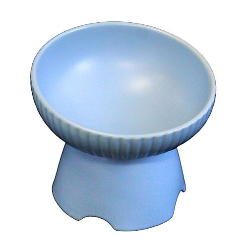 JAN 4546490210339 ペットのお茶碗 ブルー 直径13×高さ11cm 株式会社リビング ペット・ペットグッズ 画像