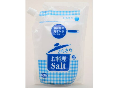 JAN 4546786180155 日本海水 さらさらお料理ソルト 600g 株式会社日本海水 食品 画像