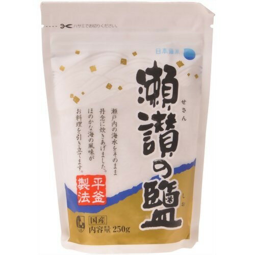 JAN 4546786284082 瀬讃の塩(250g) 株式会社日本海水 食品 画像