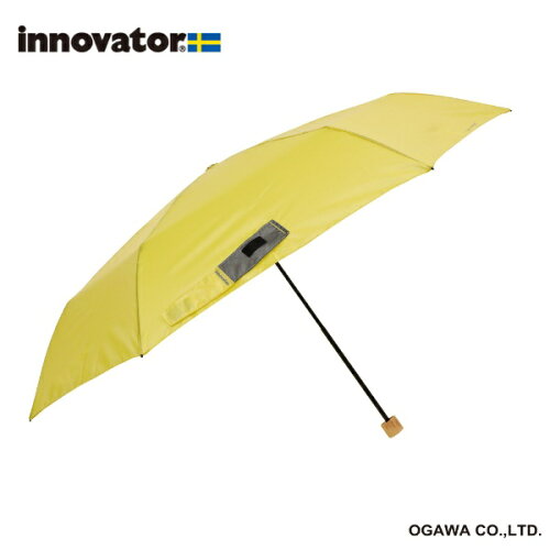JAN 4547128181809 小川 軽量折りたたみ傘 innovator イノベーター イエロー IN-58M-11 雨傘 /メンズ /58cm 株式会社小川 バッグ・小物・ブランド雑貨 画像