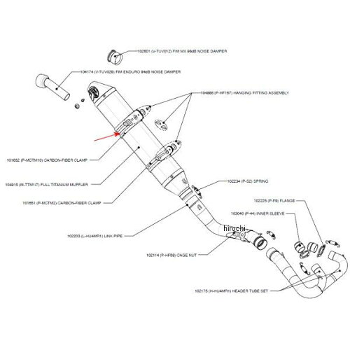 JAN 4547424437976 プロト AKRAPOVIC アクラポビッチ サイレンサーバンド(リペア用) 株式会社プロト 車用品・バイク用品 画像