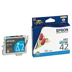 JAN 4547426935494 EPSON インクカートリッジ  ICC42 1色 エプソン販売株式会社 パソコン・周辺機器 画像