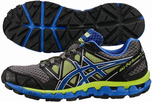 JAN 4547559778715 アシックス asics ランニングシューズ ゲル フジ センサー 2 GEL FujiSensor 2 9742 チタニウム/ブルー TJT110 株式会社アシックス スポーツ・アウトドア 画像