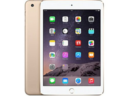 JAN 4547597897638 アップル iPad mini 3 16GB ゴールド docomo Apple Japan(同) スマートフォン・タブレット 画像