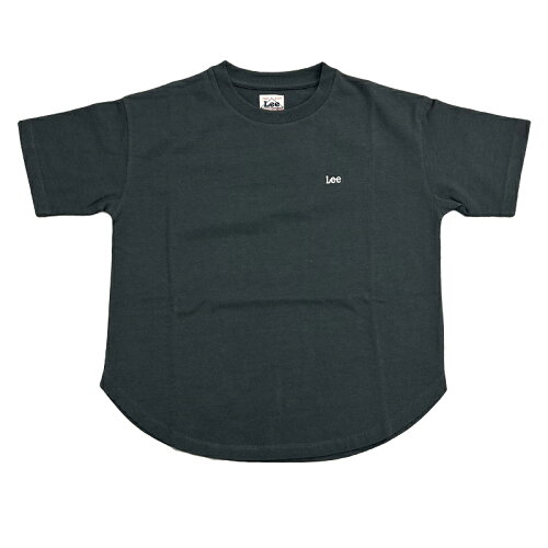 JAN 4547611496403 Lee リー Kid's ROUNDHEM H/S TEE キッズ 140cm CHARCOAL LK0877-276 株式会社エドウイン キッズ・ベビー・マタニティ 画像