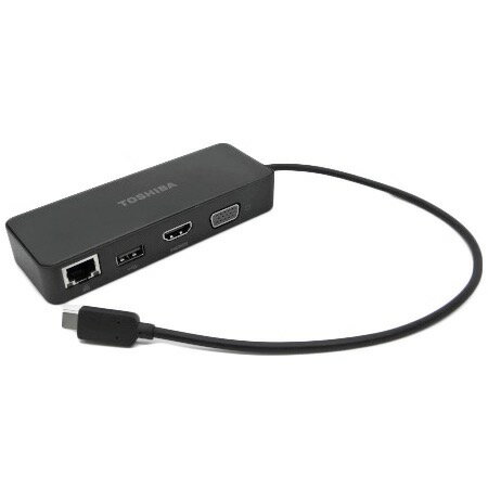 JAN 4547728043675 dynabook｜ダイナブック USB-C オス→メス HDMI / RGB / LAN / USB-A ポート拡張アダプタUSB Type-C L PAUAD002 株式会社東芝 パソコン・周辺機器 画像