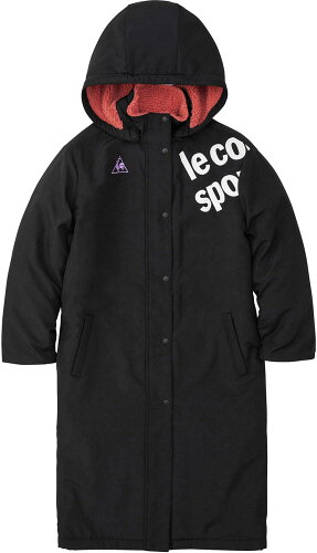 JAN 4548303992401 ルコック スポルティフ le coq sportif ジュニア トレーニングウェア ベンチコート ブラック QMJQJK20 BLK キッズ 株式会社デサント スポーツ・アウトドア 画像