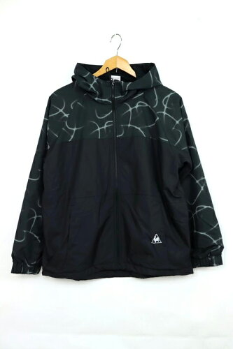 JAN 4548303999608 le coq sportif ルコック エアサモーションジャケット QMWQJF22 BLK ブラック M 株式会社デサント スポーツ・アウトドア 画像