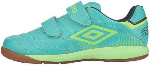 JAN 4548309773554 Umbro ジュニア フットサルシューズ アクセレイター BL WIDE IN UU4SJB06GL 株式会社デサント スポーツ・アウトドア 画像