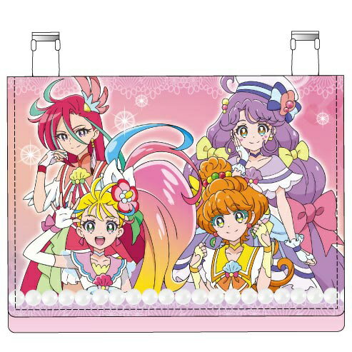 JAN 4548387395518 粧美堂｜SHOBIDO トロピカル～ジュ！プリキュア ショルダー付きマルチポケット 粧美堂株式会社 キッズ・ベビー・マタニティ 画像