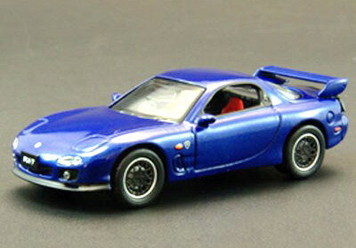 JAN 4548565091348 KYOSHO/京商 1/64 マツダ RX-7 Spirit-R FD3S 2002 ブルーメタリック 京商株式会社 おもちゃ 画像