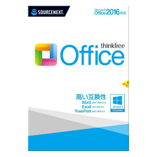 JAN 4548688937301 ソースネクスト ThinkFree Office Microsoft 2016対応版 193730 ソースネクスト株式会社 パソコン・周辺機器 画像
