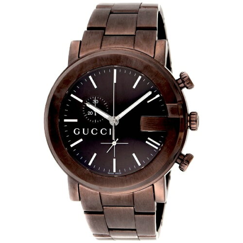 JAN 4548962208981 グッチ｜GUCCI Gクロノ G-Chrono 2年保証 並行輸入品 ブラウン YA101341 株式会社ウエニ貿易 腕時計 画像