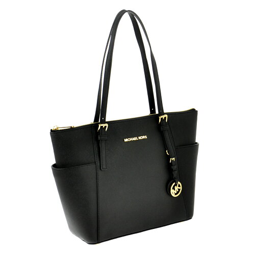 JAN 4548962231040 マイケルコース michael kors バッグ レディース トートバッグ jet set tote レザー ブラック 30f ttt  black 株式会社ウエニ貿易 バッグ・小物・ブランド雑貨 画像