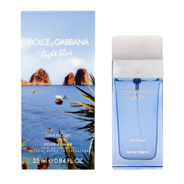 JAN 4548962809669 ドルチェ＆ガッバーナ｜Dolce&Gabbana ライトブルー ラブ イン カプリ ET SP 25ml 株式会社ウエニ貿易 美容・コスメ・香水 画像