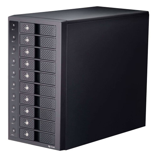 JAN 4549032016444 センチュリー 裸族のスカイタワー 10bay USB3.2 Gen2 CRST1035U32CIS_FP 株式会社センチュリー パソコン・周辺機器 画像