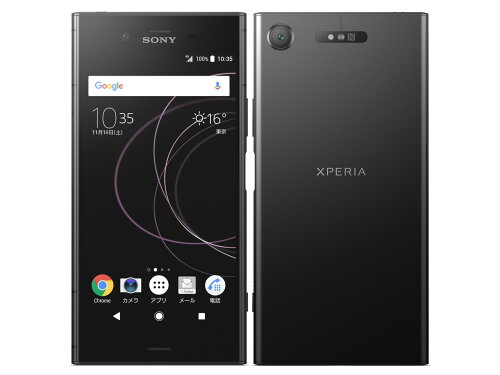 JAN 4549046048714 SONY Xperia XZ1 701SO ブラック ソフトバンク株式会社 スマートフォン・タブレット 画像