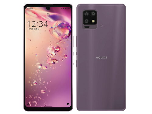 JAN 4549046131805 SHARP AQUOS zero6 A102SH パープル ソフトバンク株式会社 スマートフォン・タブレット 画像