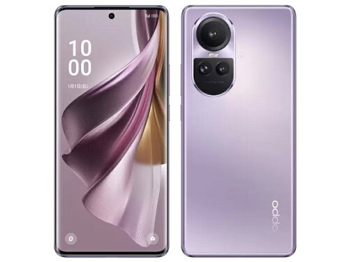 JAN 4549046140463 OPPO Reno10 Pro 5G A302OP グロッシーパープル ソフトバンク株式会社 スマートフォン・タブレット 画像