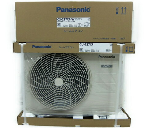 JAN 4549077806215 Panasonic エオリア エアコンF CS-227CF-W パナソニックオペレーショナルエクセレンス株式会社 家電 画像