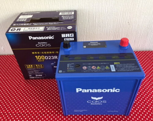 JAN 4549077841605 N-100D23R/C6 Panasonic caos 標準車 充電制御車 用バッテリー Blue Battery N100D23RC6 パナソニックオペレーショナルエクセレンス株式会社 車用品・バイク用品 画像