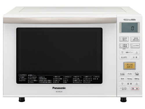 JAN 4549077939623 Panasonic オーブンレンジ エレック NE-MS234-W パナソニックオペレーショナルエクセレンス株式会社 家電 画像