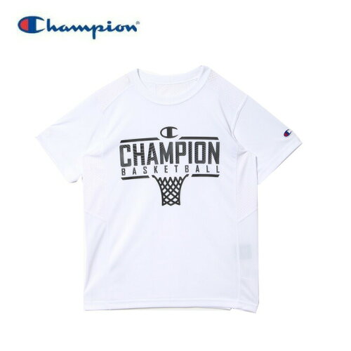 JAN 4549139120266 Champion ジュニア ミニ ベンチレーションTシャツ E-MOTION CK-TB314-010 ヘインズブランズジャパン株式会社 スポーツ・アウトドア 画像