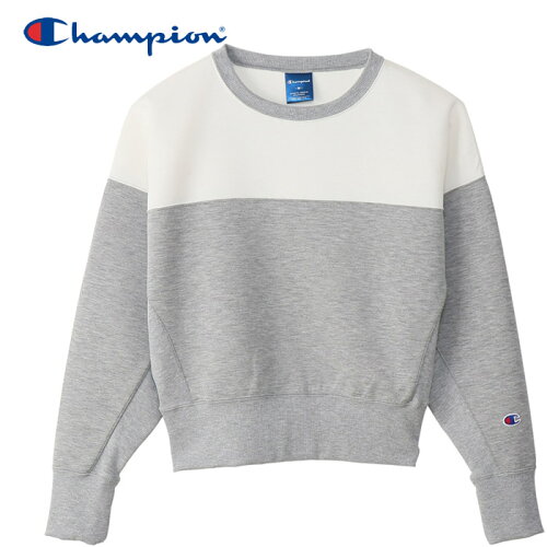 JAN 4549139354814 チャンピオン CREWNECK SWEATSHIRT CW-SS011-070 レディース ヘインズブランズジャパン株式会社 スポーツ・アウトドア 画像